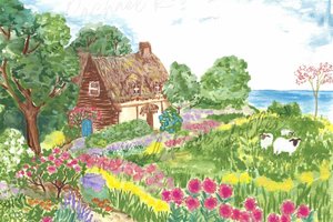 Shepherd's Cottage 8x10" Print