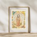 St. Kateri Fine Art Print Catholic Saint Art patron saint gift