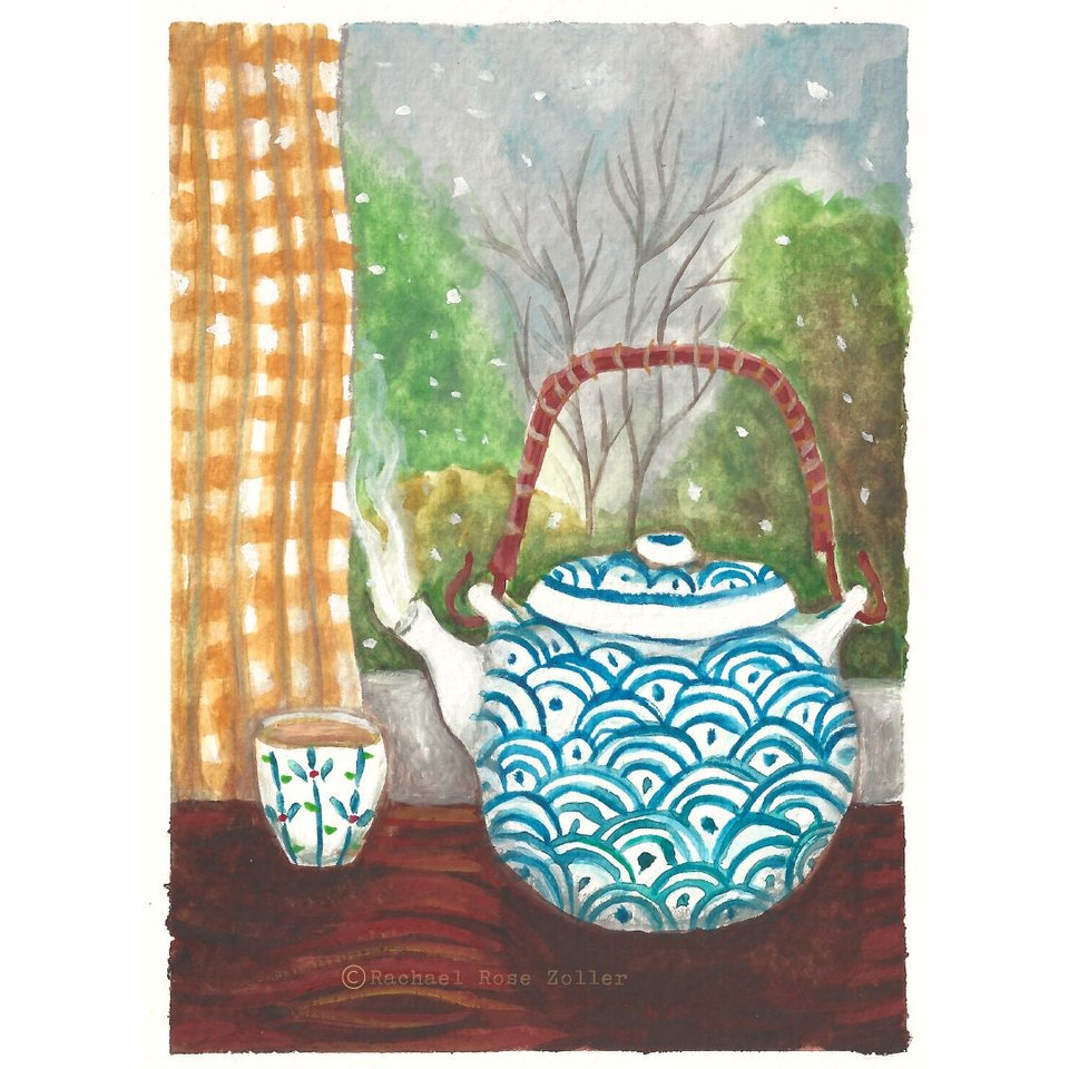 Winter Tea 5x7" Print