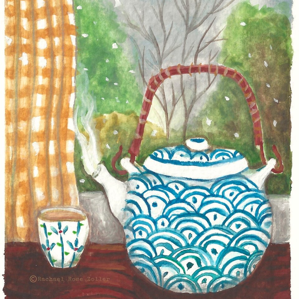 Winter Tea 5x7" Print