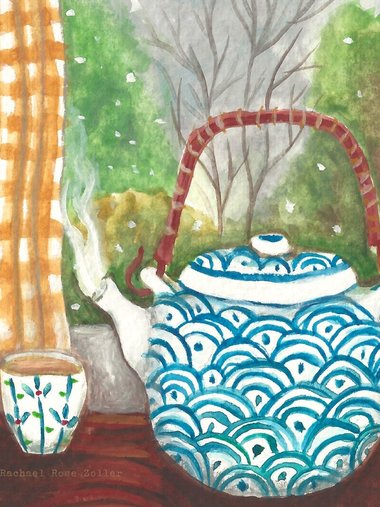 Winter Tea 5x7" Print